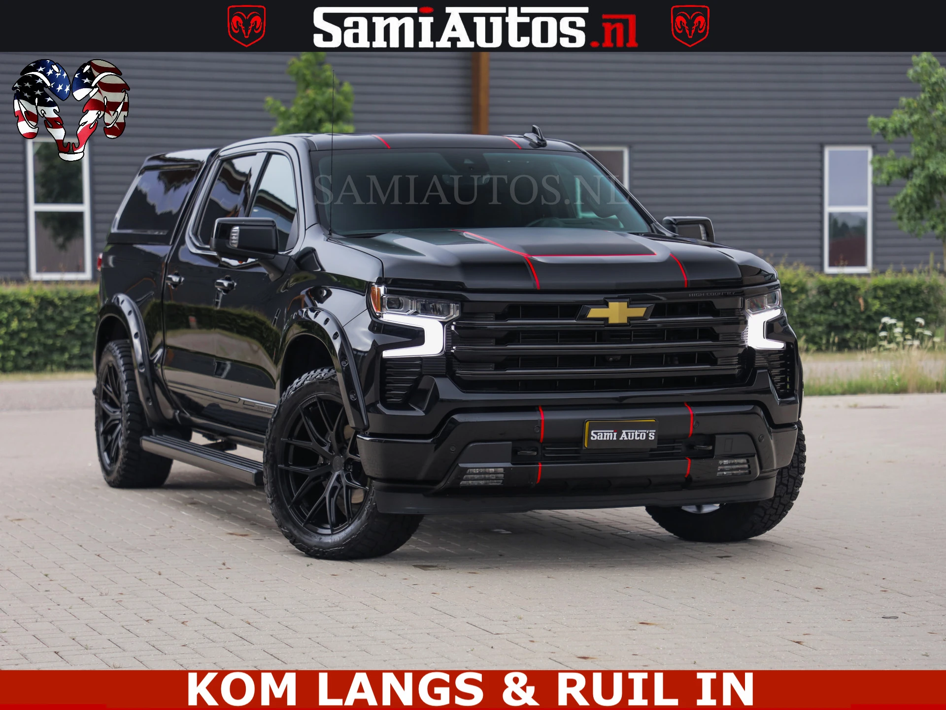 Chevrolet Silverado 2024 - HULK PACK | BEAST | HUIF | BLACK OPS | BOM VOL | GARANTIE TOT 24-01-2028 | DC 5 PERSOONS | afbeelding 56
