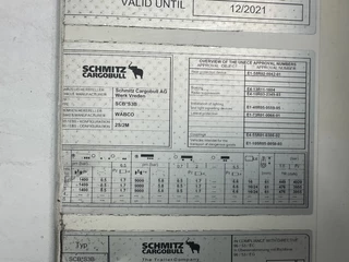 Schmitz Cargobull N/A 2016 - SKO 24/L CARRIER VECTOR 1550 D/E  / DISCBRAKES / PALLETBOX / 265cm inside height bild 33