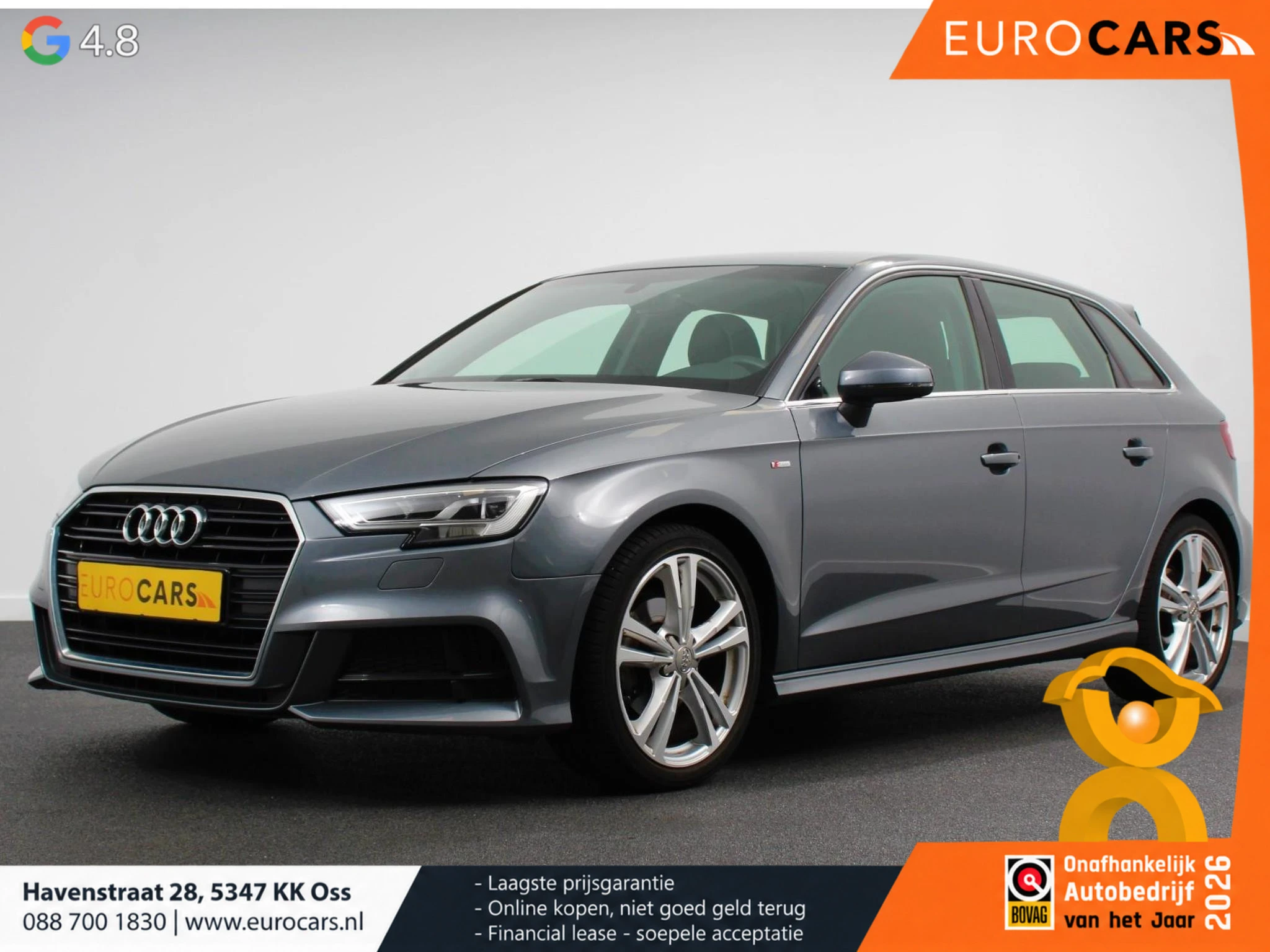 Audi A3 2020 - Sportback 35 TFSI 150pk Automaat S-Line Sport afbeelding 1