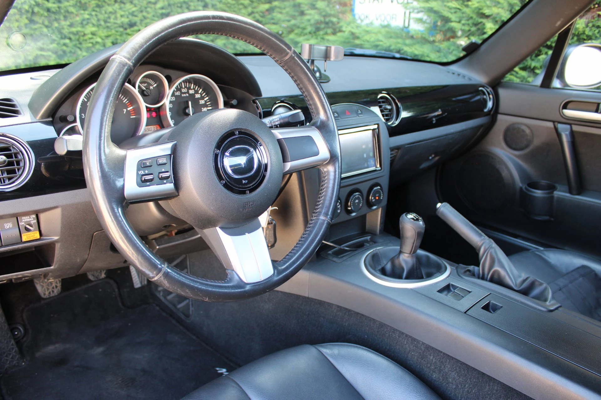 Mazda MX-5 2007 - Roadster Coupé 2.0 S-VT Touring Airco Leder 161PK !!NIEUWBINNEN!! afbeelding 7