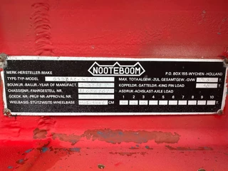 Nooteboom N/A 1982 - OSDBAZ-41-VV  3,3 METER EXTENDABLE, 3 AXLE STEERING imagen 20