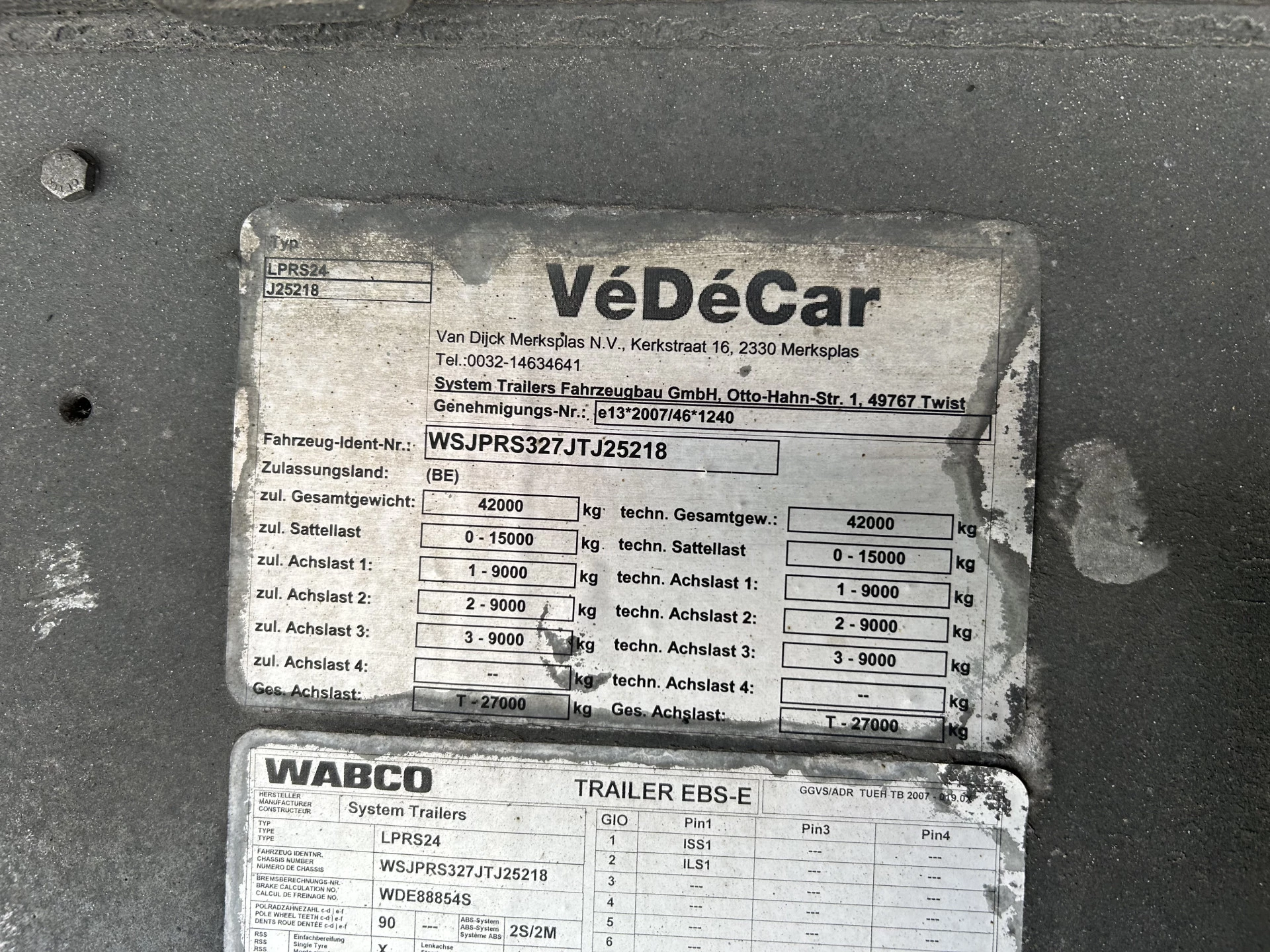 System Trailers - VeDeCar / Thermo King Koeler -29 gr 2018 - / Duo Temp immagine 24