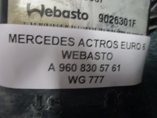 Mercedes-Benz Actros - A 960 830 57 61 WEBASTO EURO 6 afbeelding 2 miniatuur