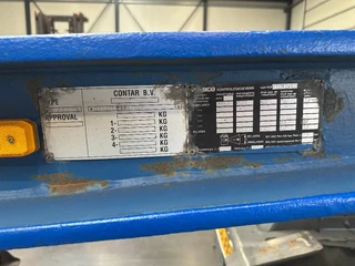 Contar N/A 2000 - 40FT HIGH CUBE chassis / liftaxle / drumbrakes / NL-Chassis/ APK 02-2026 bild 29