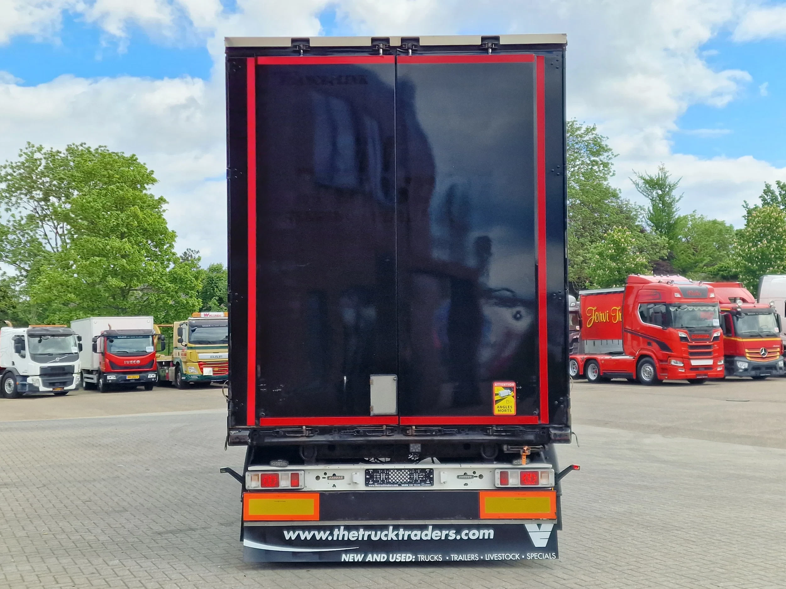 DAF XF480 2019 - SSC 6x2*4 - Tautliner - Full air - Night clima + Krone 3 axle trailer 2015 zdjęcie 5