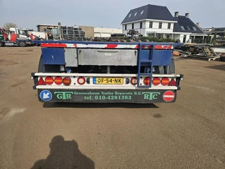 Van Hool 30 foot container chassis | tank container transport | saf Drum. 1998 - N/A obrazek 3