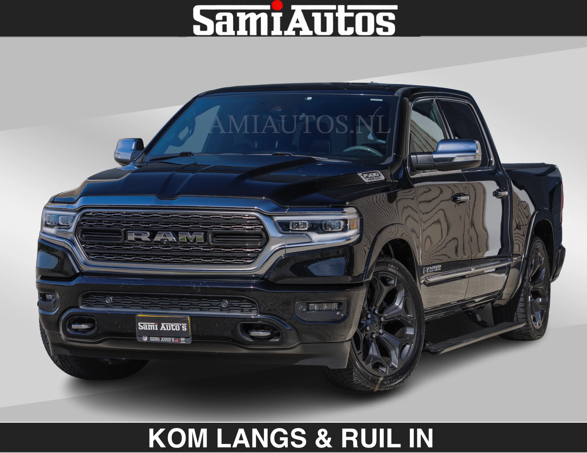 Dodge Ram Pick-Up 2019 - LIMITED | 5.7 V8 402 PK | BOM VOL | FIFTH WHEEL KOPPELING | LUCHTVERING | PANORAMADAK | ADAPTIEVE CRUISE | 360 CAMERA | OPEN UITLAAT KLEP | afbeelding 1