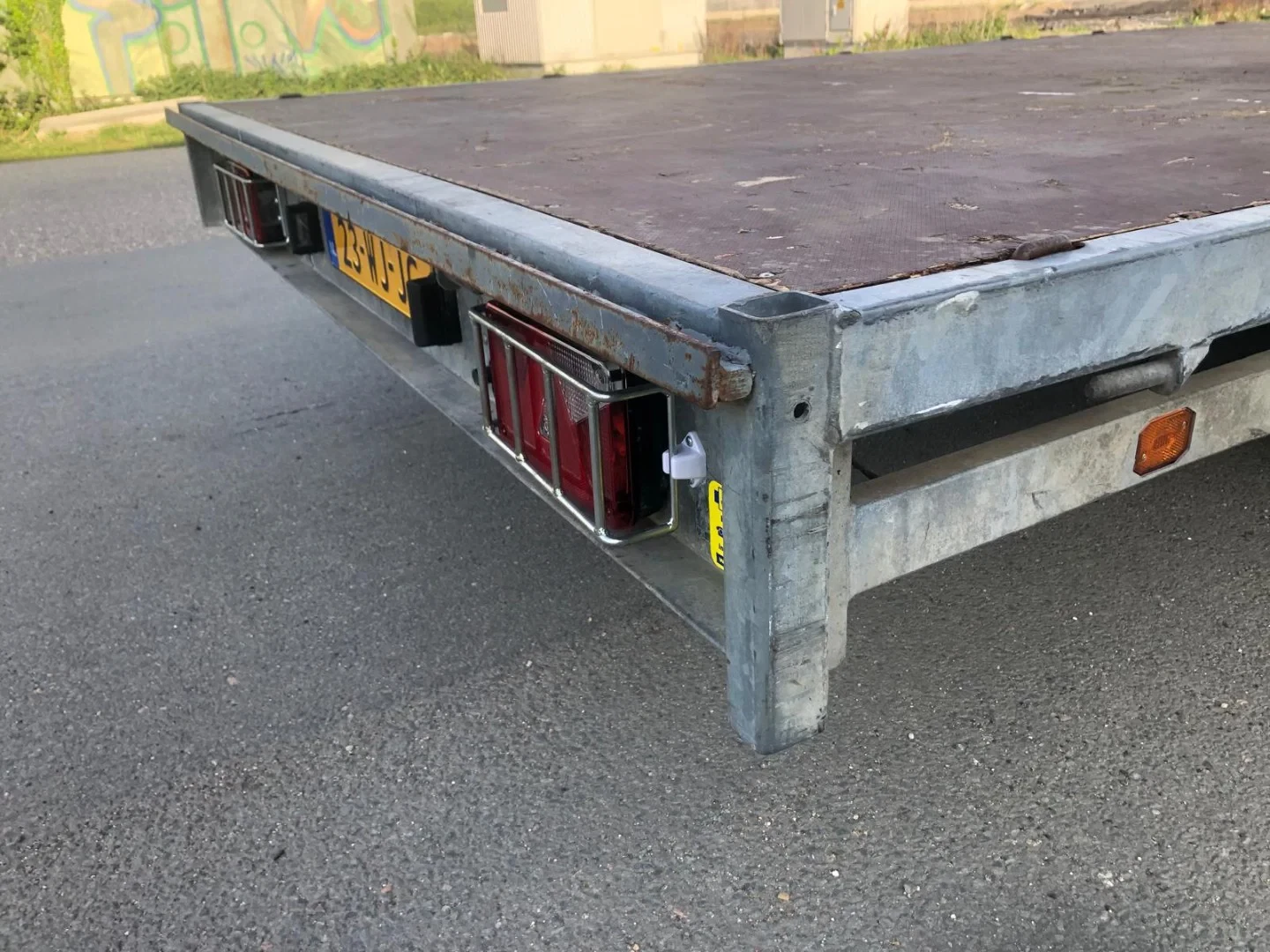 Hulco Medax 2012 - MEDAX-3 2 as Plateauwagen -3 3500 kg. afbeelding 9