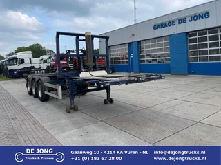 Van Hool 3B2005 1996 - 20 FT Tipping chassis / kiepchassis image 1