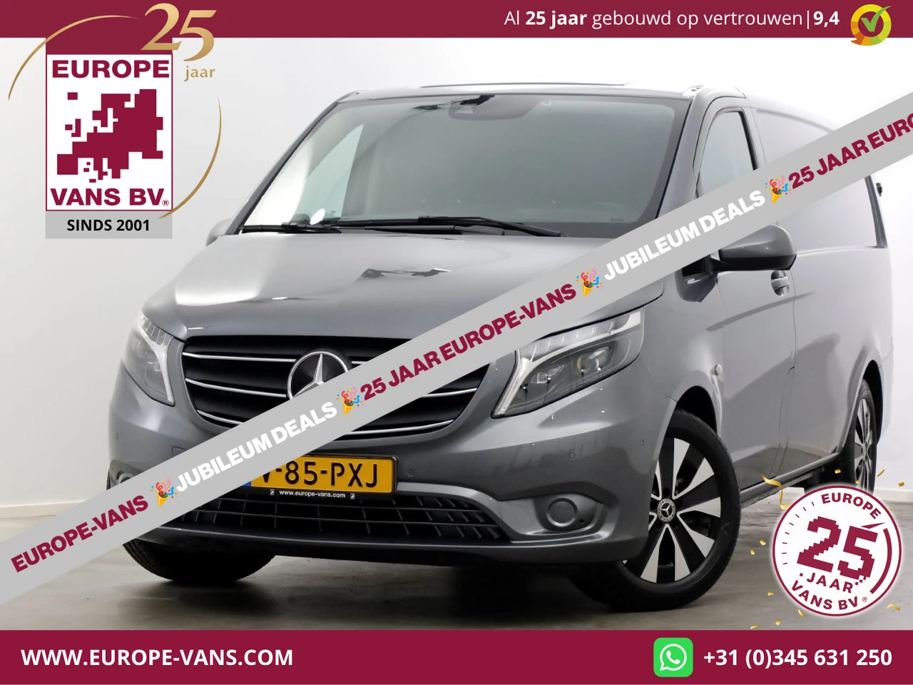 Mercedes-Benz Vito 2023 - 119 CDI 190pk RWD Lang 9G Automaat LED/AirMatic/Camera 05-2023 afbeelding 1