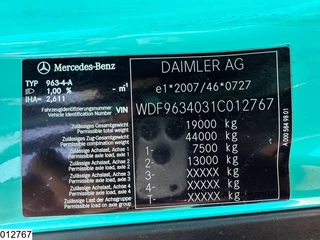 Mercedes-Benz Actros 2019 - 1848 EURO 6d, Retarder, PTO, Standairco image 7