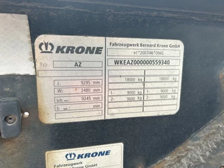 Krone BDF Box Carrier 2013 - / Molen - Schamel Aanhanger afbeelding 13