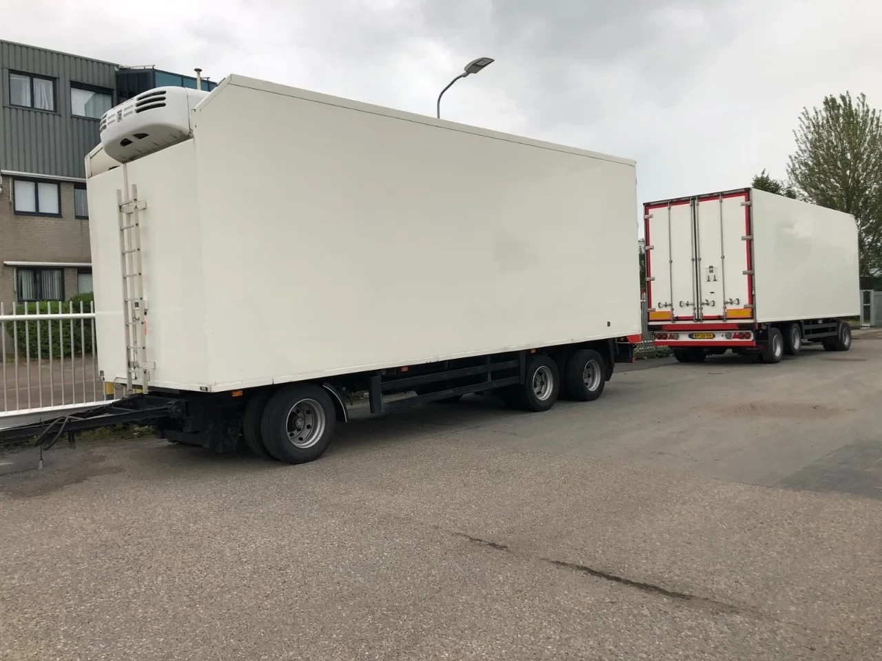 Burg 1996 - 3 As Koel - Vries Vrachtwagen Aanhangwagen Gesloten, WP-13-KJ obrázek 1