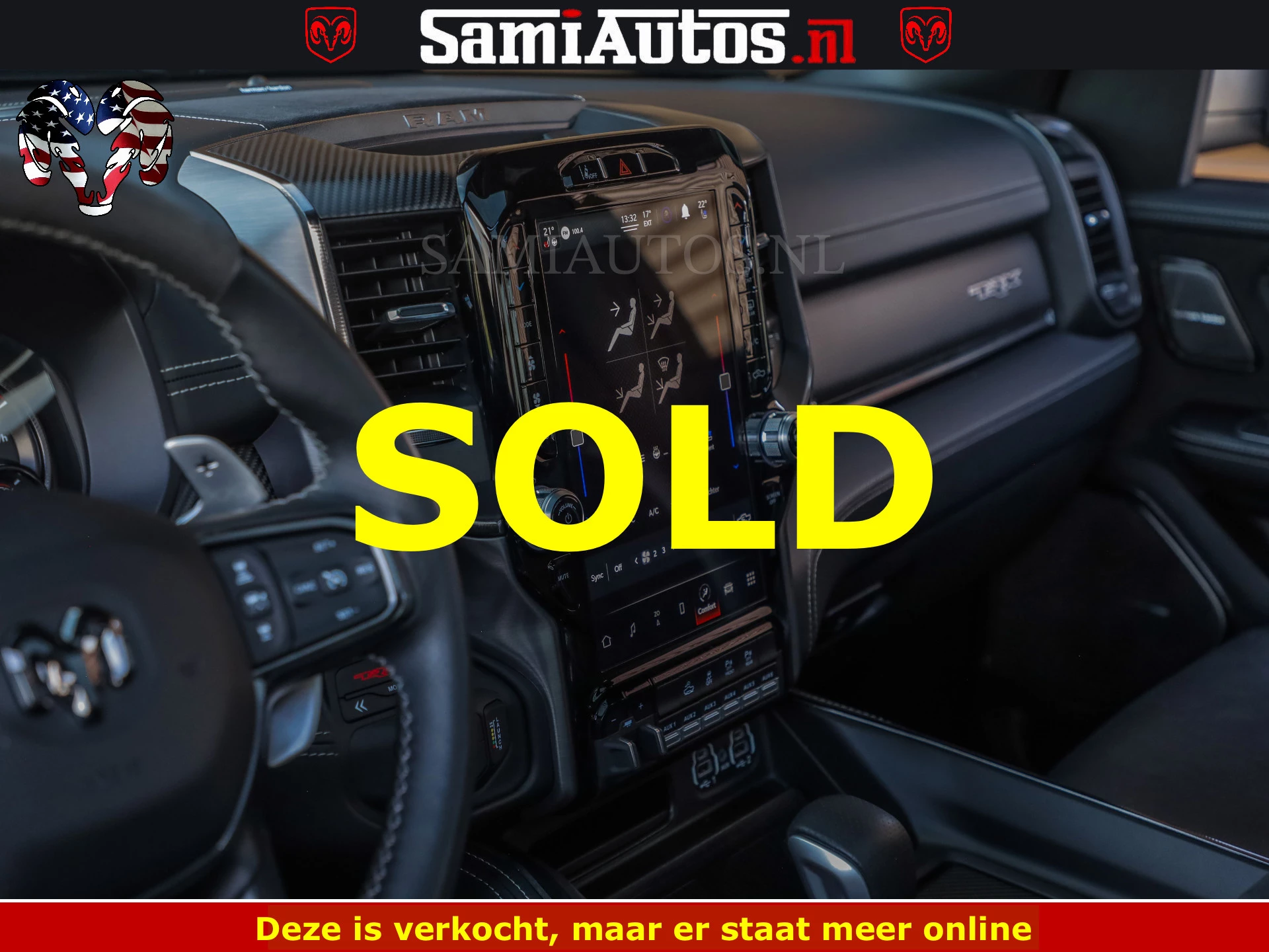 Dodge Ram Pick-Up 2023 - TRX BLACK OPS HELLCAT | 6.2 V8 712PK SUPERCHARGER | FULLY LOADED | CARBON | BLACK ON BLACK | obrázek 29