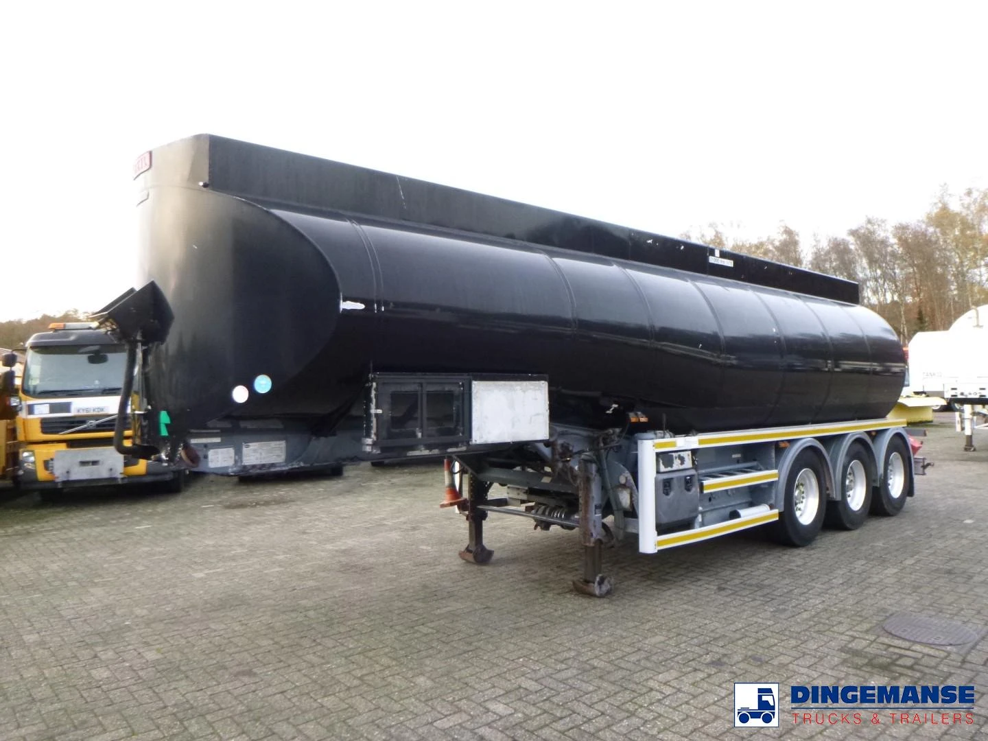 Heil / Thompson Fuel tank alu 34.2 m3 / 1 comp 2003 zdjęcie 1