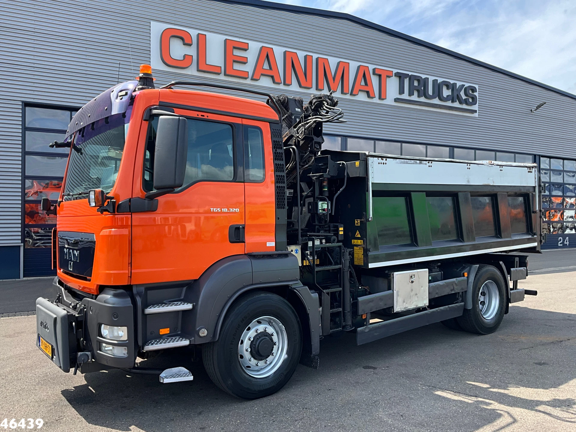 MAN TGS 2009 - 18.320 4x4 Hiab 11 Tonmeter laadkraan afbeelding 3