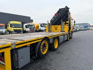 DAF CF 85.460 2009 - 8x2 + Hiab 600E-7 Hipro immagine 9