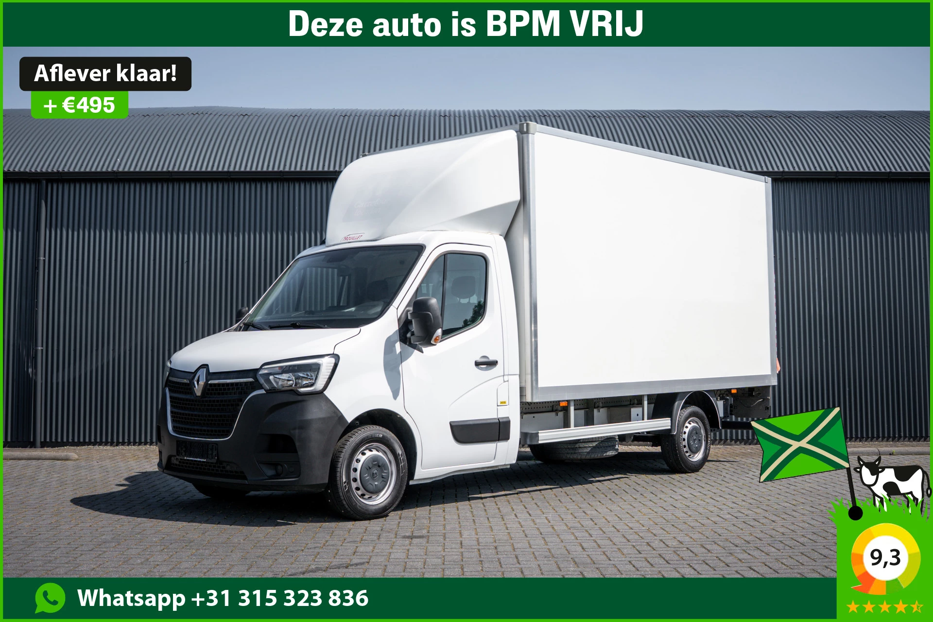 Renault Master 2024 - 2.3dCi | Bakwagen met Laadklep | LED | Carplay | Camera | Cruise Bild 1