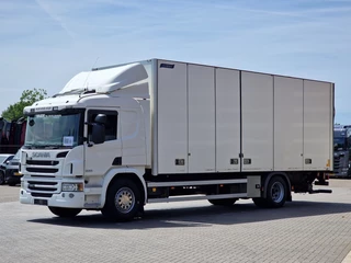 Scania P 2015 - P280 4x2 - Box with sidedoors - Zepro loadlift - Full air - Sleeper cab obrazek 3