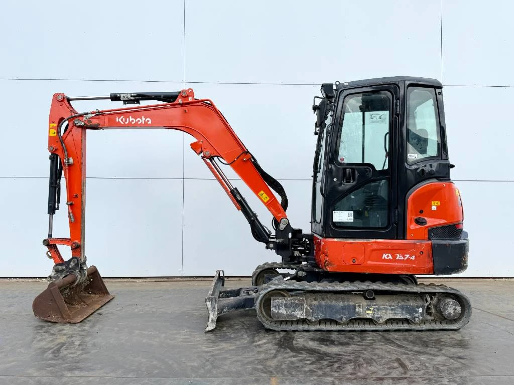 Kubota 2020 - KX037-4 - Hammer Lines / Quick Coupler obrázek 1