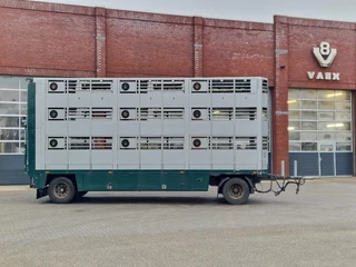 CUPPERS LVA 10-10 AL 2009 - 3 deck livestock trailer - BPW Axle - Folding roof zdjecie 13