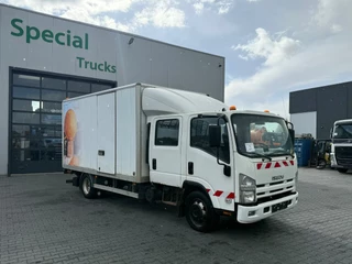 Isuzu N-Serie 2010 - 4x2 / Dubbele cabine / Bakwagen / Dhollandia Laadklep 1500kg image 1