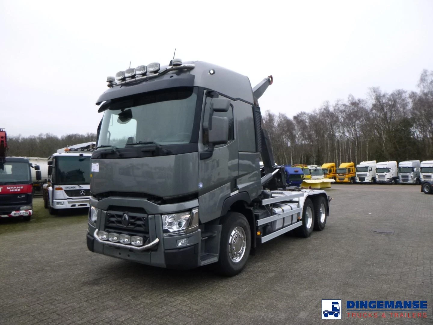 Renault T 480 6x2 Euro 6 container hook 2018 imagem 1