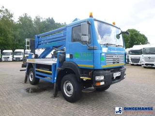 MAN TGM 2007 - 13.240 4X4 RHD manlift / work platform Sequani 3235 immagine 2 miniatura