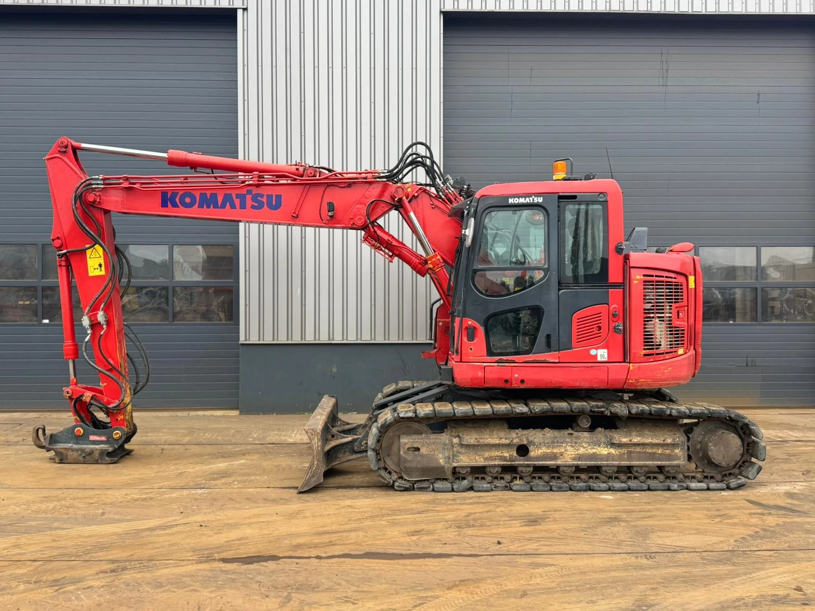 Komatsu PC138US - Tripple boom + blade 2017 afbeelding 1
