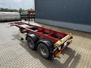 Krone N/A 2009 - 2-axle 20FT chassis, BPW + drumbrakes, airsuspension, empty weight: 3.180kg, 2x available imagen 19