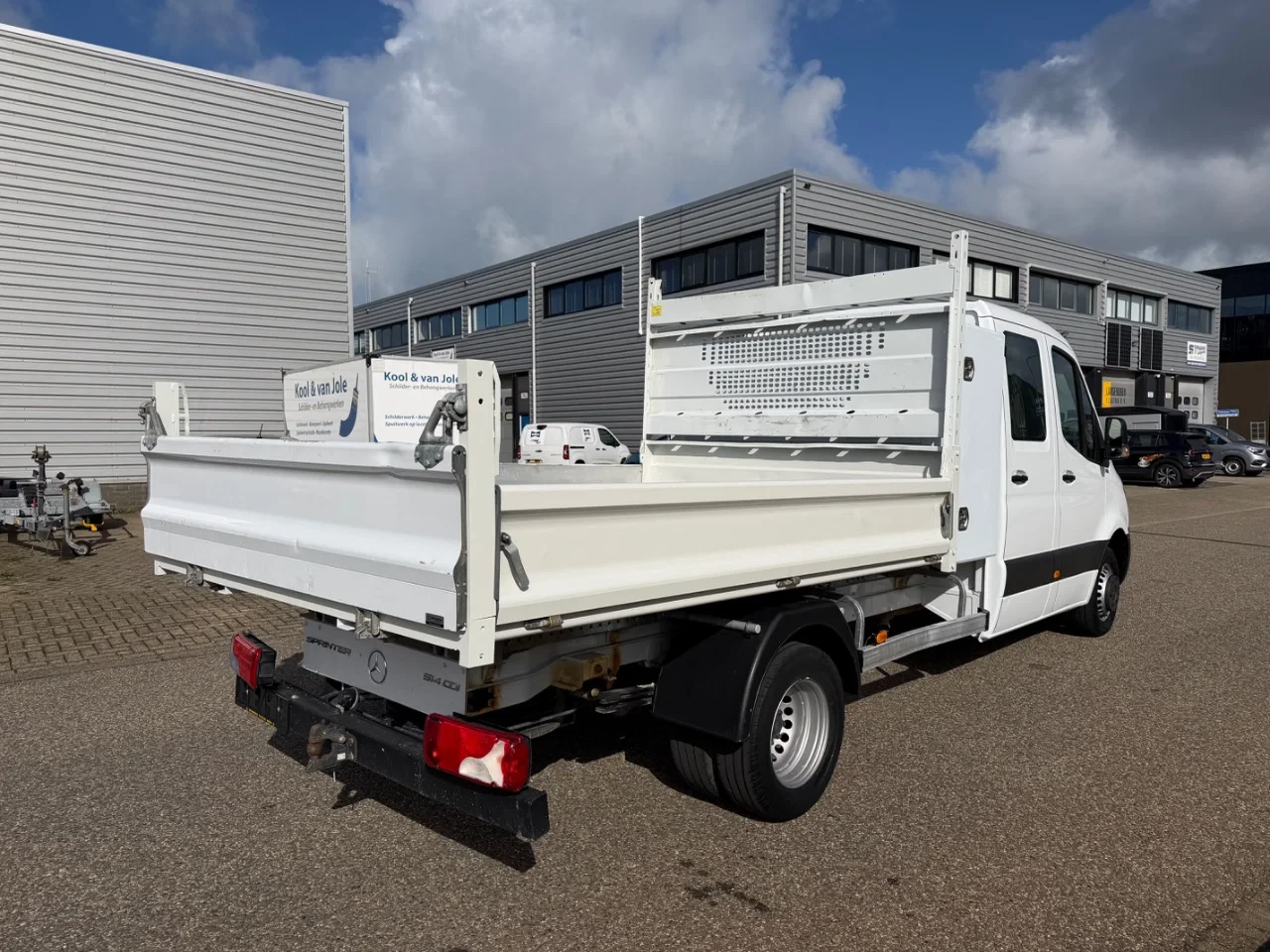 Mercedes-Benz Sprinter 2021 - 514cdi automaat airco dub cab met kieper imagem 7