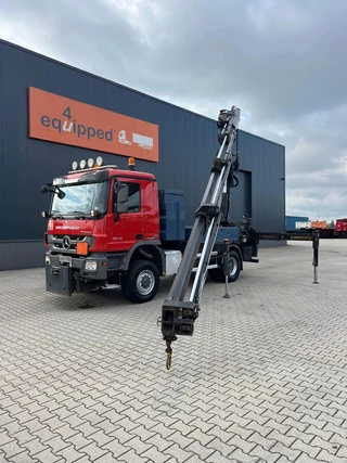 Mercedes-Benz Actros 2011 - 2046 ACTROS 2046 4x4 / FULL SPRING / HIAB 288 EP 5 HIPRO Crane / EURO-5 afbeelding 1