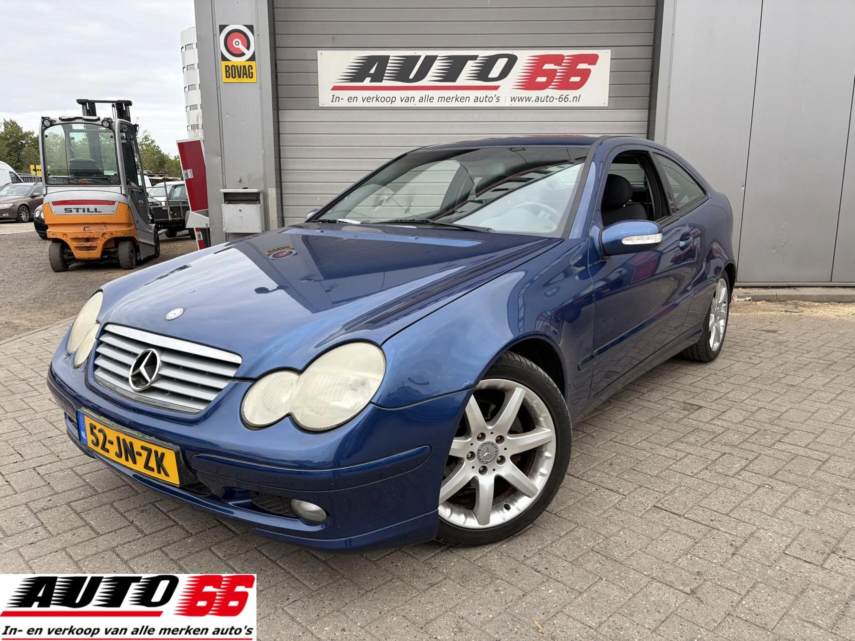 Mercedes-Benz C-Klasse 2002 - Sportcoupé 180 K. afbeelding 1