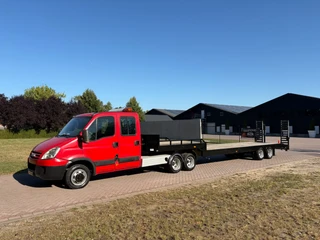 Iveco Daily 2007 - 40C18 N1 jeep-as - be oplegger 12 TON VELDHUIZEN te koop