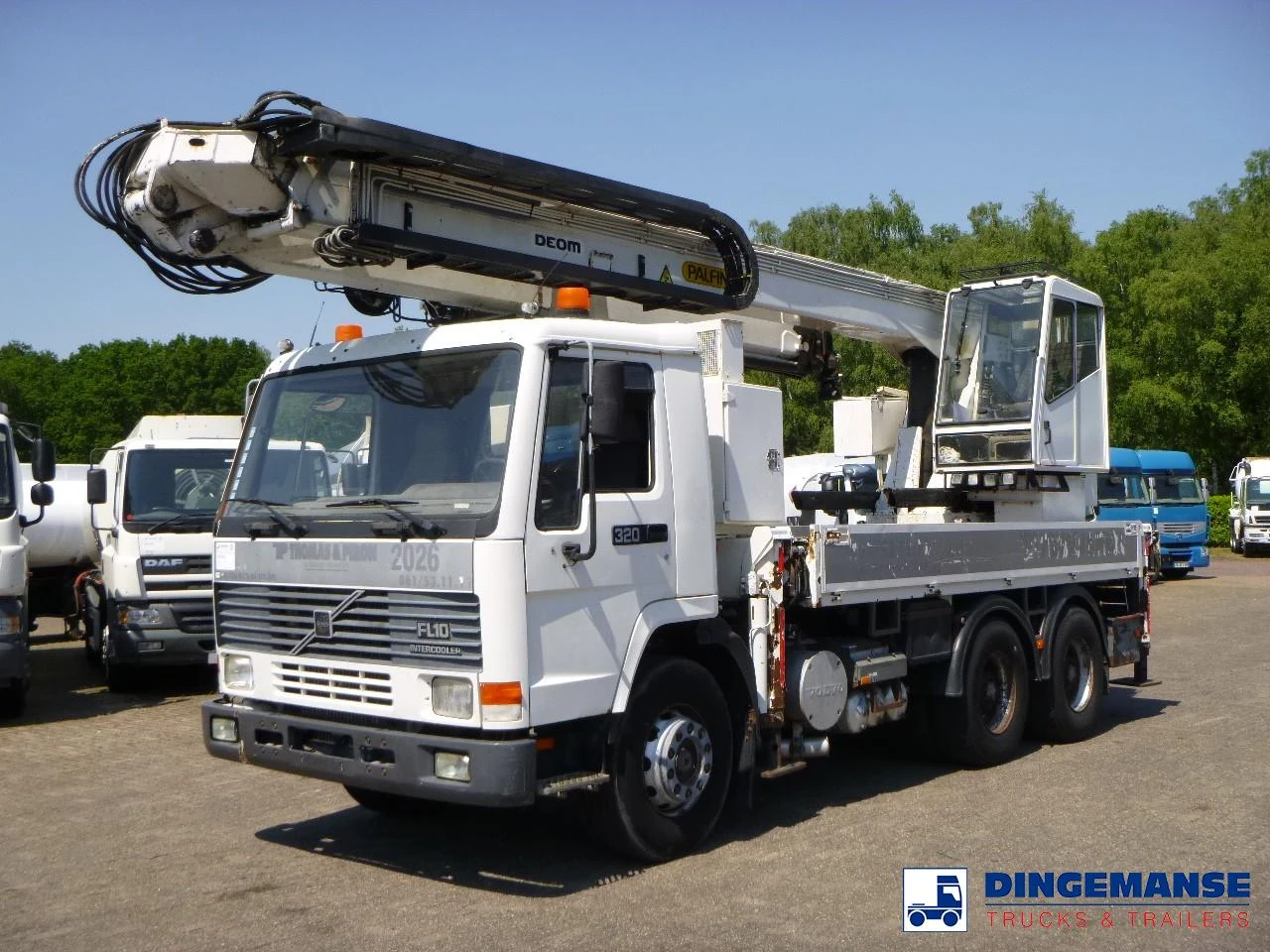 Volvo FL10 6x4 + Palfinger PK680TK 1997 obrázek 1