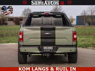 Dodge Ram Pick-Up 2018 - FORD F150 5.0 V8 4X4 | MAT OLIVE GREEN | BIJTELLING VRIJ | ZEER DIK | CAMERA | 3500KG | PANORAMA | LEDER | GO RHINO ROLLBAR | immagine 60