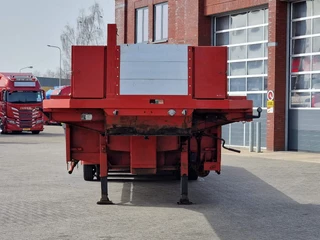 Van Hool SZ-302 1978 - Low loader - 3 axle - Ramps - Extendable - Steel suspension imagen 3