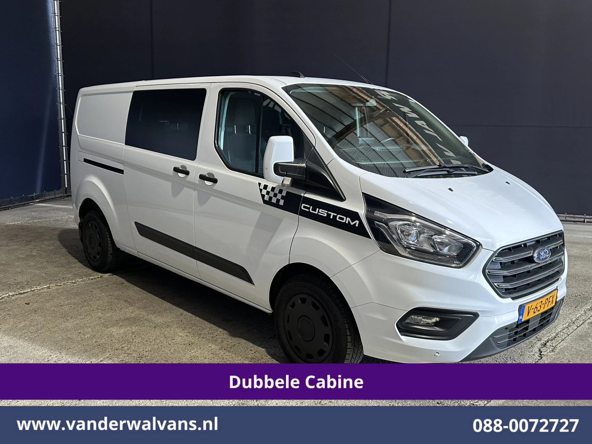 Ford Transit Custom 2021 - 2.0 TDCI 170pk L2H1 Dubbele Cabine Euro6 Airco | 5-Zits | 2x Zijdeur | Camera | Navigatie | image 12