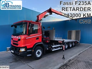 Scania G 2022 - 410 XT EURO 6e, CNG, 8x4, Retarder, Fassi te koop