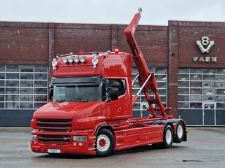 Scania T 2016 - T520 V8 6x2 - AJK Hooklift - New BUFFL interior - Retarder - Full air - Show truck zdjecie 59