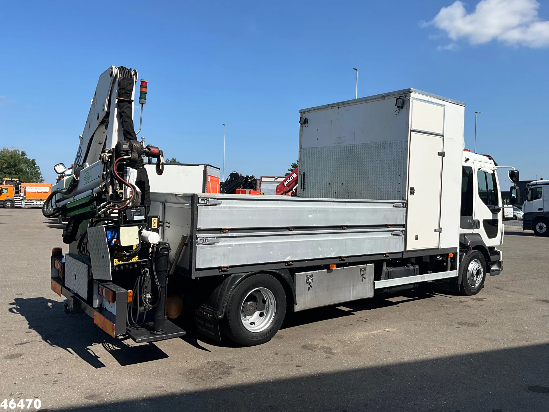 Volvo FL 280 Euro 5 HMF 10 Tonmeter laadkraan 2008 obrázek 6