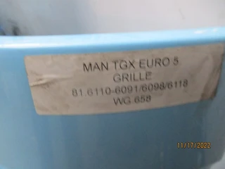 MAN - 81.6110-6091//6098//6118 GRILL TGX EURO 5 imagem 2 miniatura