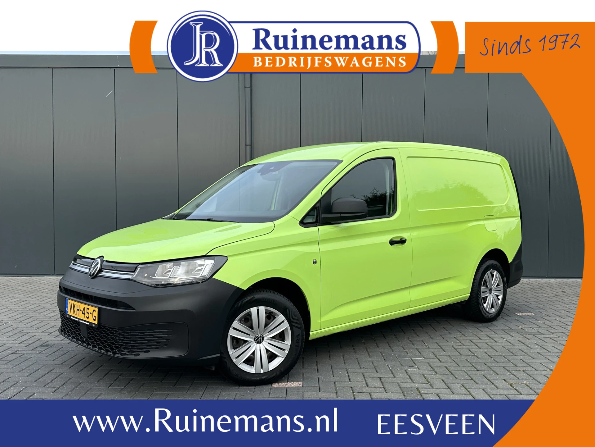 Volkswagen Caddy 2021 - Cargo Maxi 2.0 TDI 123 PK AUTOMAAT / L2H1 / 1e EIGENAAR / TREKHAAK / AIRCO / CRUISE CONTROL / NAVI image 1