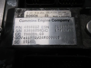 Iveco Trakker - 340S34/ 4898112// BOSCH 0281 010 254 EBS MODULE afbeelding 3 miniatuur