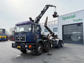 MAN N/A 1997 - 35.403 8x4 Jonsered 890 + Meiler RK 22.60 S afbeelding 2