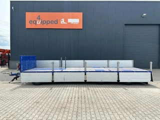 Floor N/A 2021 - zeer mooie AXD.330 3-assige aanhanger met alu zijborden, rongpotten, liftas, geschoopeerd, NL-aanhanger obrazek 4