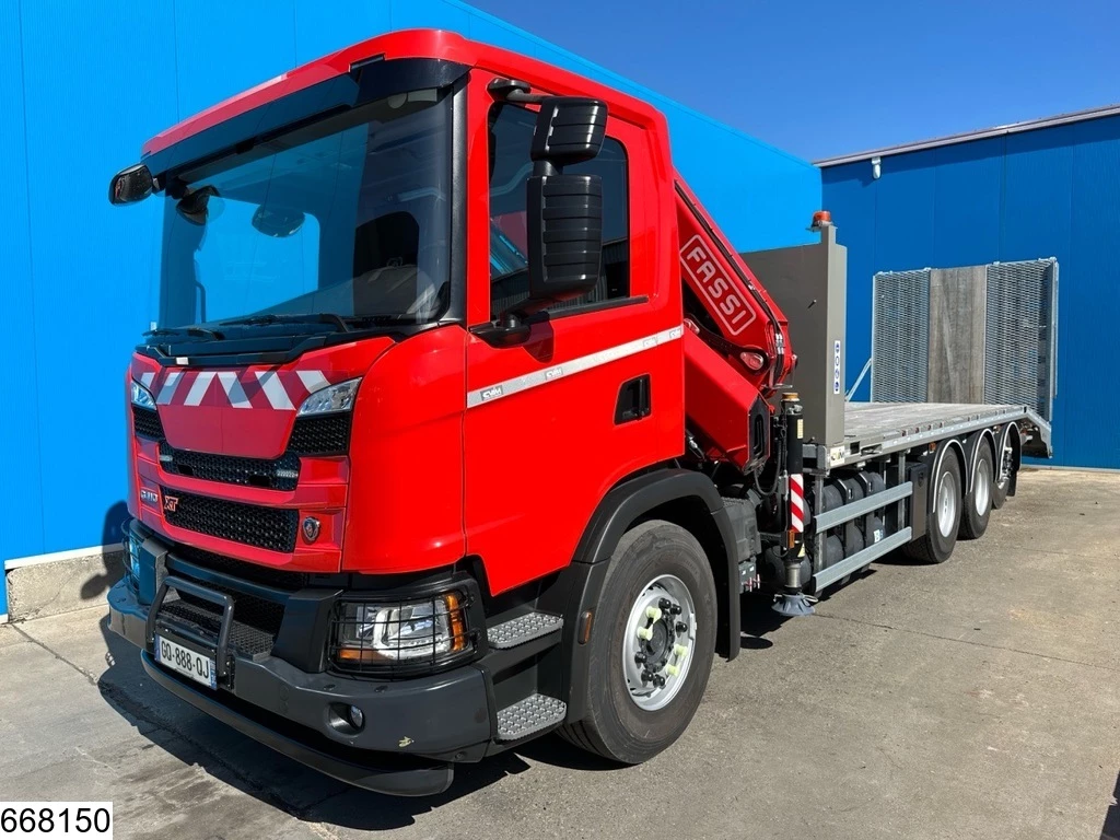 Scania G 2023 - 410 EURO 6e, CNG, 8x4, Retarder, Fassi obrázek 15