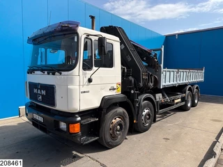 MAN N/A 1996 - 41 372 8x4, Manual, HIAB, Remote, Bladvering immagine 19
