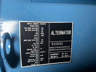Ricardo N/A 2023 - 50KVA 40KW SILENT GENERATOR 3 PHASE 50HZ 400V NEW bild 10