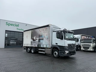 Mercedes-Benz Antos 2017 - 2640 6x2 Euro 6 – Schuifzeil – Schuifdak – Bär 2.000 kg laadklep te koop